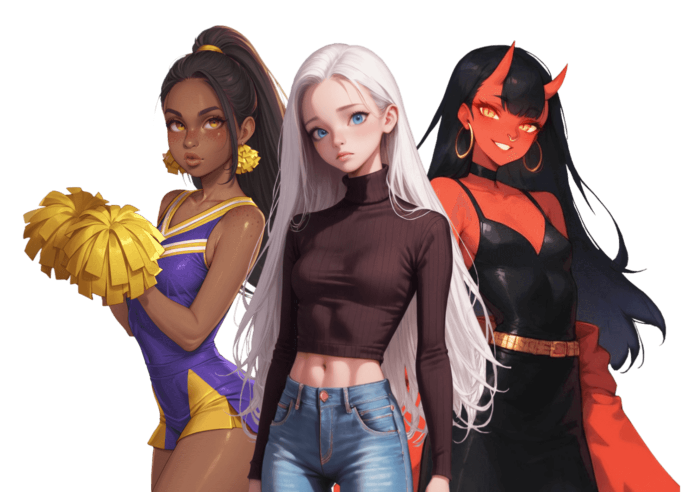 Gerador de personagens de IA